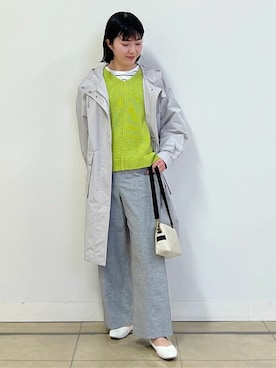 「Jack Gomme（ジャックゴム）のアイテム」を使った、natsukiさん（レディース・156cm）の冬コーディネート