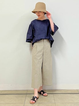 natsukiさん（レディース・156cm）の夏コーディネート