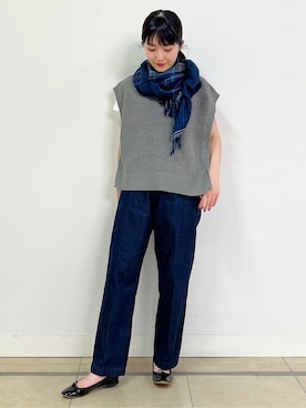 「Repetto（レペット）のアイテム」を使った、natsukiさん（レディース・156cm）の秋コーディネート