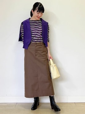 natsukiさん（レディース・156cm）の秋コーディネート