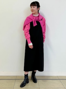 natsukiさん（レディース・156cm）の冬コーディネート