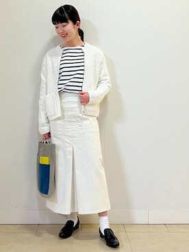 「chausser（ショセ）のアイテム」を使った、natsukiさん（レディース・156cm）の冬コーディネート