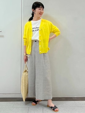 「eness（エネス）のアイテム」を使った、natsukiさん（レディース・156cm）の春コーディネート