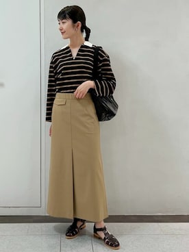 「Jack Gomme（ジャックゴム）のアイテム」を使った、natsukiさん（レディース・156cm）の夏コーディネート