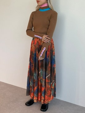 mietteさん（レディース・160cm）の秋コーディネート