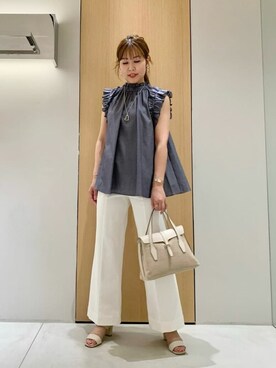 Hashizaki.yさん（レディース・165cm）の夏コーディネート