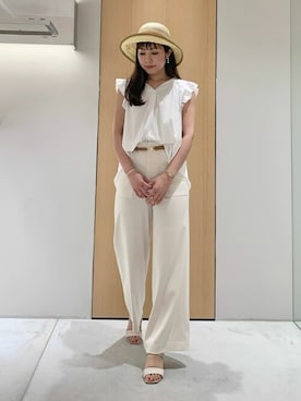 Hashizaki.yさん（レディース・165cm）の夏コーディネート