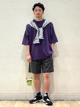 「COBMASTER(コブマスター)」｜飯野さん（メンズ・170cm）の夏コーディネート