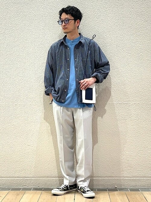 【SHIPS any別注】HINSON: コード スポーツ シャツ ジャケット◇