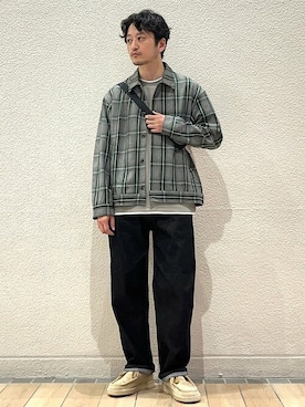 「SHIPS any（シップス エニィ）のアイテム（アクセサリー）」を使った、飯野さん（メンズ・170cm）の秋コーディネート