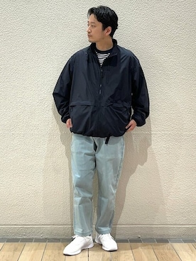 「SHIPS any（シップス エニィ）のアイテム（ブルゾン）」を使った、飯野さん（メンズ・170cm）の秋コーディネート