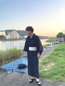 「祭り」｜t.kurokawaさん（メンズ・169cm）の夏コーディネート