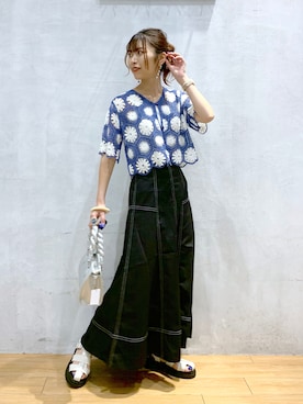 ゆきほさん（レディース・159cm）の夏コーディネート