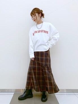 ゆきほさん（レディース・159cm）の秋コーディネート