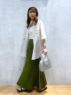 ゆきほさん（レディース・159cm）の夏コーディネート