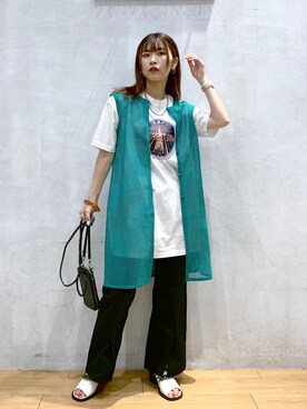 ゆきほさん（レディース・159cm）の夏コーディネート