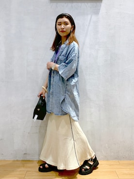 ゆきほさん（レディース・159cm）の夏コーディネート