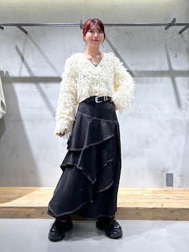 「JEANASIS（ジーナシス）のアイテム」を使った、ゆきほさん（骨格ナチュラル・レディース・159cm）の秋コーディネート