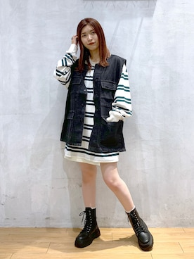 ゆきほさん（レディース・159cm）の秋コーディネート