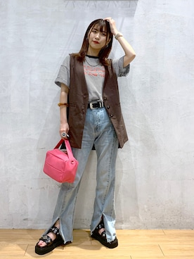 ゆきほさん（レディース・159cm）の夏コーディネート