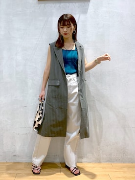 ゆきほさん（レディース・159cm）の夏コーディネート