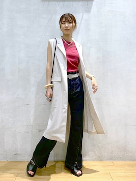 ゆきほさん（レディース・159cm）の夏コーディネート