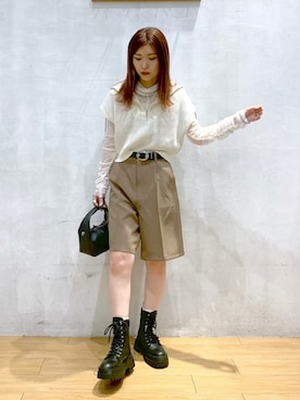 ゆきほさん（レディース・159cm）の秋コーディネート