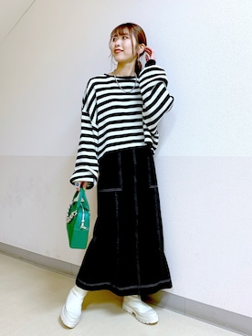 ゆきほさん（レディース・159cm）の冬コーディネート