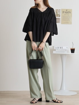 「shein」｜funalive_womenさん（レディース・170cm）の夏コーディネート