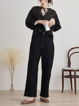 「andme（アンドミー）のアイテム」を使った、funalive_womenさん（レディース・170cm）の秋コーディネート