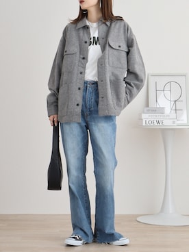 「FUNALIVE（ファンアライブ）のアイテム」を使った、funalive_womenさん（レディース・170cm）の秋コーディネート