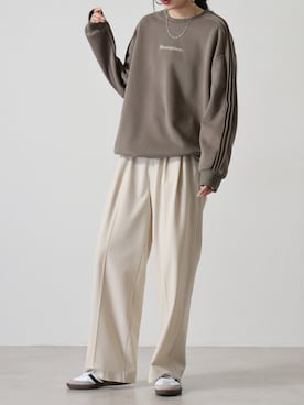 「FUNALIVE（ファンアライブ）のアイテム（トップス）」を使った、funalive_womenさん（レディース・170cm）の冬コーディネート