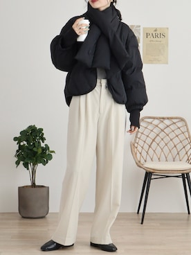 「hunch（ハンチ）のアイテム」を使った、funalive_womenさん（レディース・170cm）の秋コーディネート