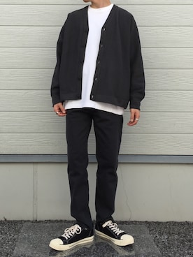 「くすみカラー」｜Tさん（メンズ・170cm）の秋コーディネート