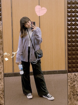 「CONVERSE（コンバース）のアイテム（その他シューズ）」を使った、mrteabagさん（レディース・166cm）の秋コーディネート