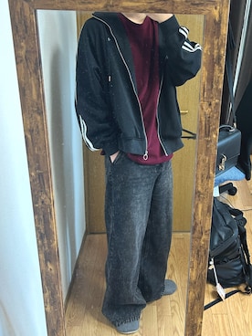 「学生コーデ」｜メタさん（メンズ・178cm）の春コーディネート