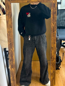 「MLB（メジャーリーグベースボール）のアイテム」を使った、メタさん（メンズ・178cm）の春コーディネート