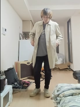「Insonnia PROJECTS（インソニアプロジェクト）のアイテム」を使った、眞理さん（メンズ・173cm）の秋コーディネート