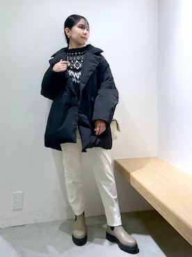 なーさん（レディース・156cm）の冬コーディネート