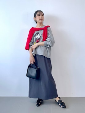 「アイテム（スウェット）」を使った、なーさん（レディース・156cm・20代）の秋コーディネート