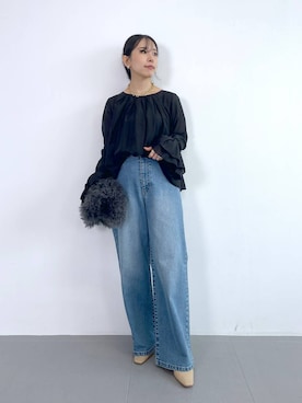 「アイテム（アクセサリー）」を使った、なーさん（レディース・156cm・30代）の秋コーディネート