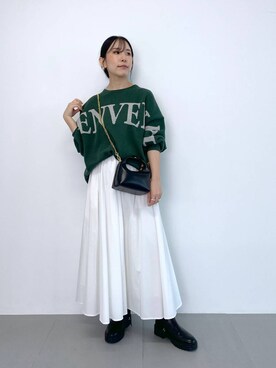 「BARNYARDSTORM（バンヤードストーム）のアイテム（ブーツ）」を使った、なーさん（レディース・156cm）の秋コーディネート