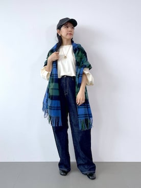 「アイテム（アクセサリー）」を使った、なーさん（レディース・156cm・30代）の秋コーディネート