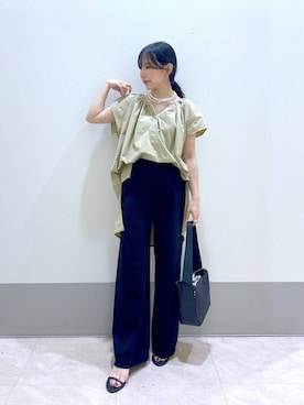「アイテム（ハンドバッグ）」を使った、なーさん（レディース・156cm・30代）の夏コーディネート