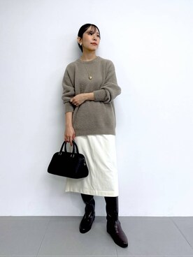 「アイテム（アクセサリー）」を使った、なーさん（レディース・156cm・30代）の秋コーディネート
