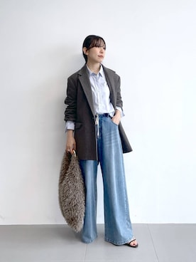 「アイテム（テーラードジャケット）」を使った、なーさん（レディース・156cm・30代）の夏コーディネート