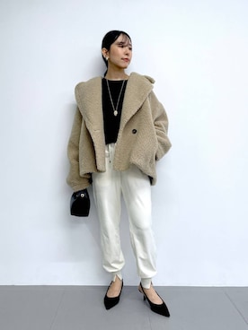 なーさん（レディース・156cm）の秋コーディネート