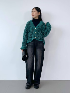 「VELETTO（ベレット）のアイテム」を使った、なーさん（レディース・156cm）の秋コーディネート