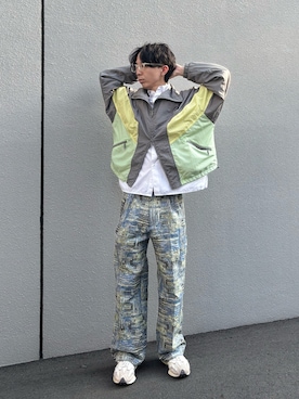 「UJOH（ウジョー）のアイテム」を使った、MKさん（メンズ・171cm）の春コーディネート