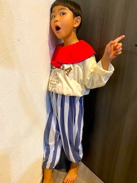 「かわいいコーデ」｜Rさん（キッズ・120cm）の夏コーディネート